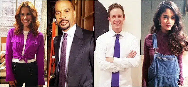 B&B Stars Wear Purple On Spirit Day In Support of the Fight Against Bullying!