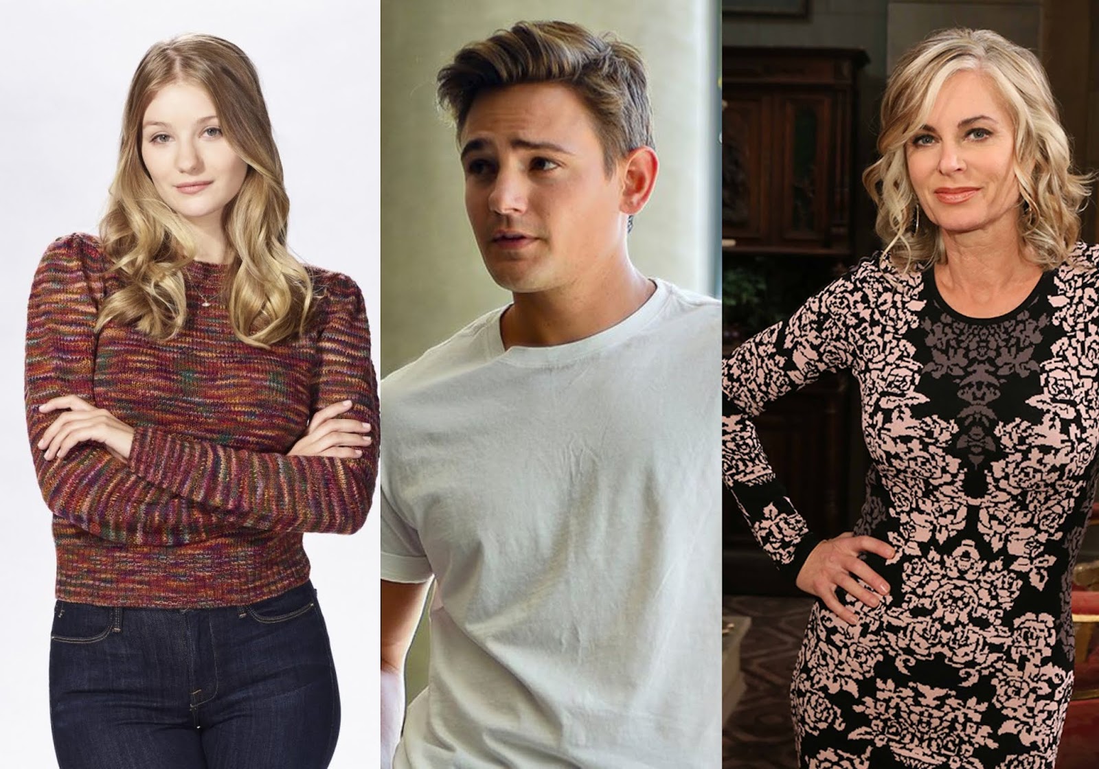 Eileen Davidson, Lindsay Arnold and Carson Boatman Join A Very Salem Christmas Movie!