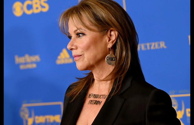 Nancy Lee Grahn Makes A Statement At Daytime Emmys!