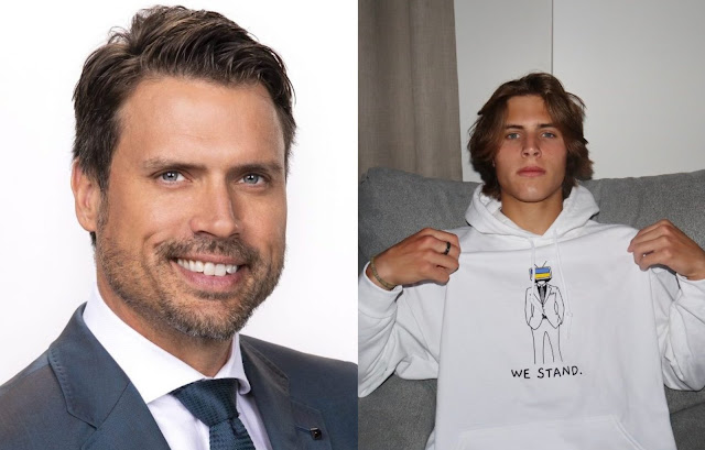 Joshua Morrow’s Son Launches Clothing Line Campaign to Help Ukraine!
