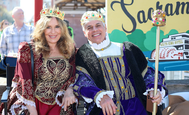 Christian LeBlanc and Catherine Bach Get Royal at Mardi Gras!