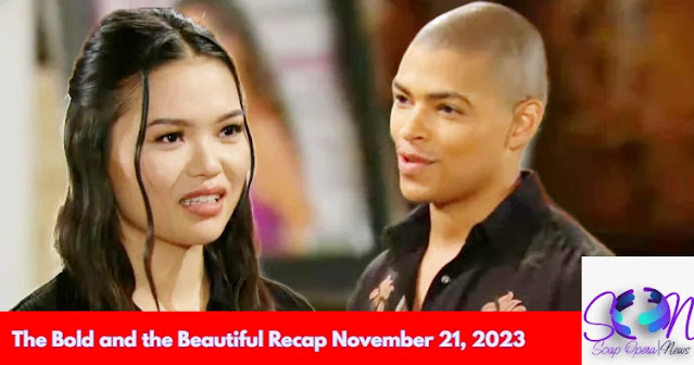 B&B Recap November 21, 2023: Zende Flirts With Luna