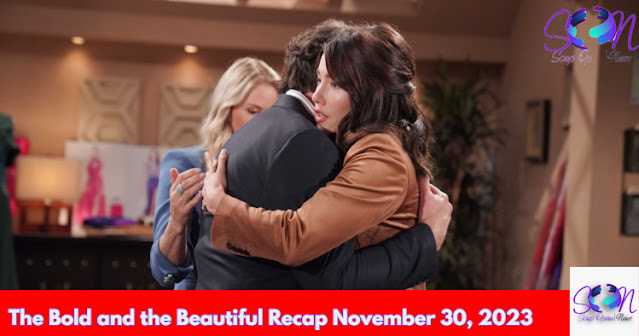 B&B Recap November 30, 2023: Steffy, Brooke and Ridge Agree to Stay United