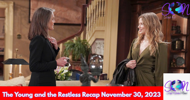 Y&R Recap November 30, 2023: Diane Meddles In Kyle’s Love Life!