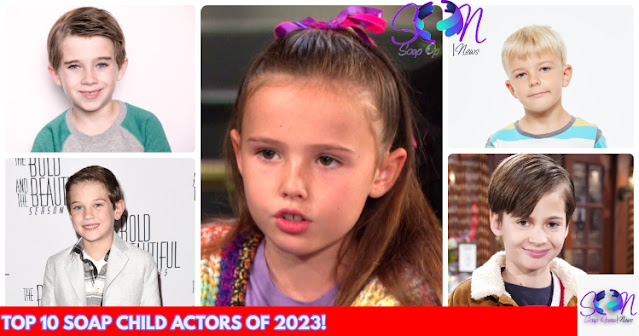 Top 10 Soap Child Actors of 2023!