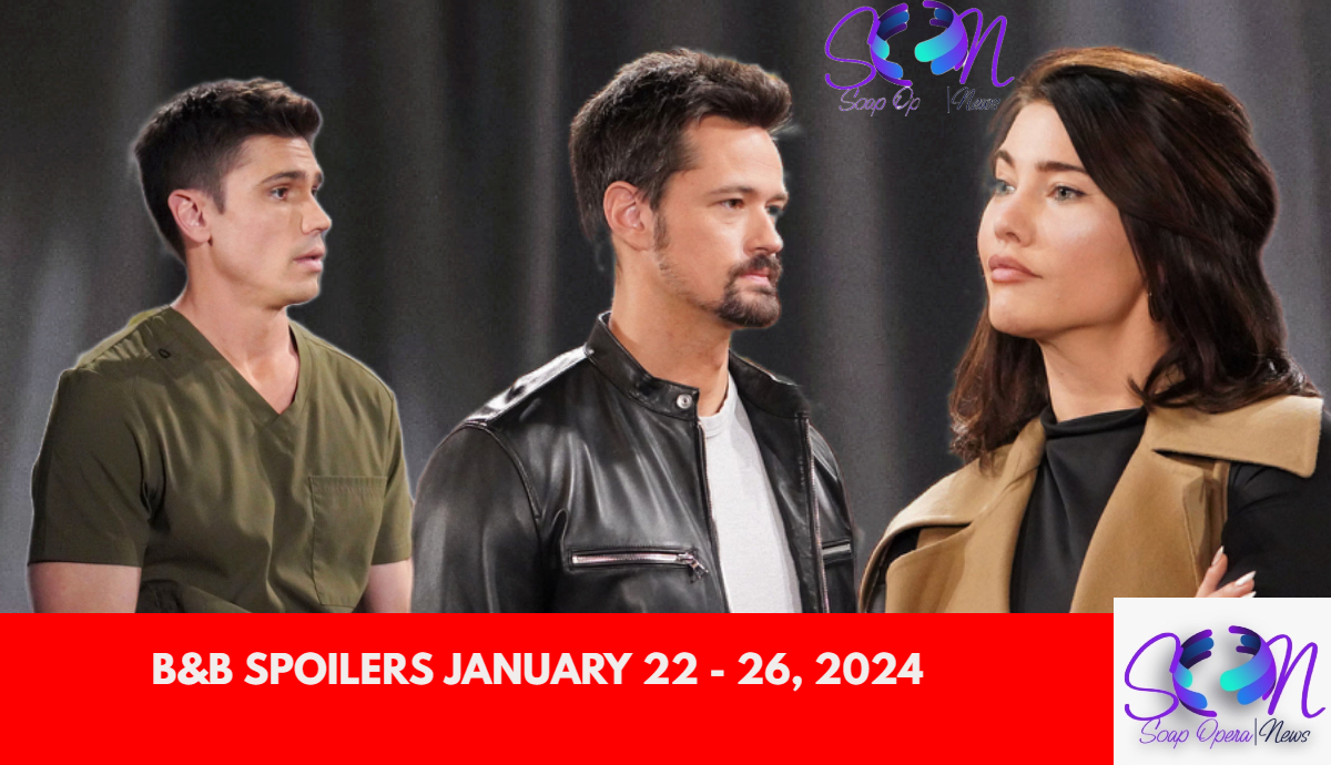 B&B SPOILERS JANUARY 22 - 26, 2024 The Bold and the Beautiful