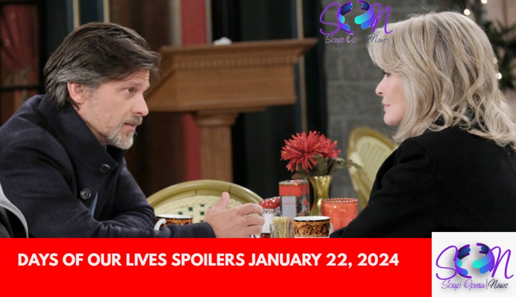 DAYS OF OUR LIVES SPOILERS JANUARY 22, 2024