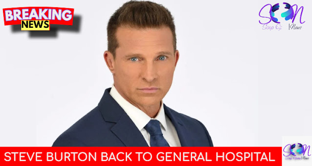 Steve Burton Returns to General Hospital