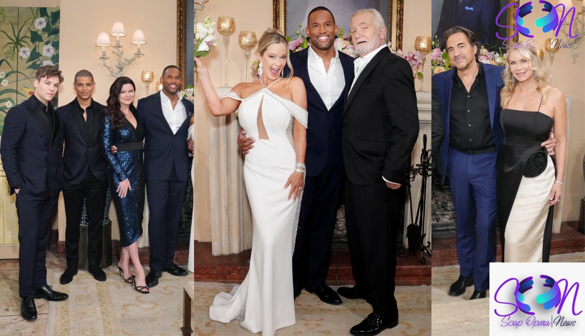 Eric and Donna's wedding on The Bold and the Beautiful 2024