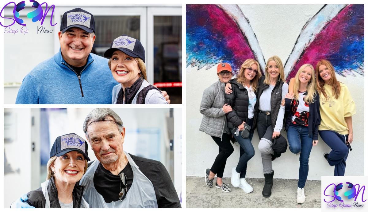 Melody Thomas Scott Celebrates 45 Years on Y&R Volunteering at Project Angel Food