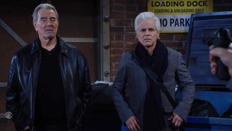 Michael and Victor Y&R Young and Restless March 11, 2024