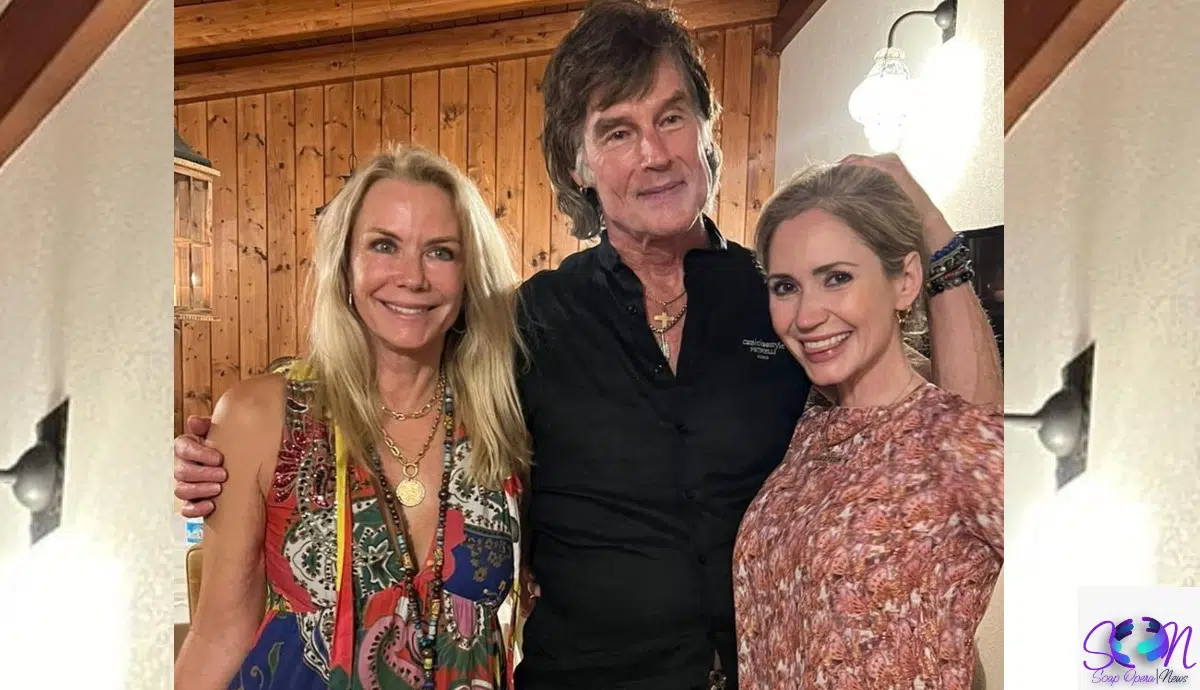 Ronn Moss, Katherine Kelly Lang and Ashley Jones Reunite!