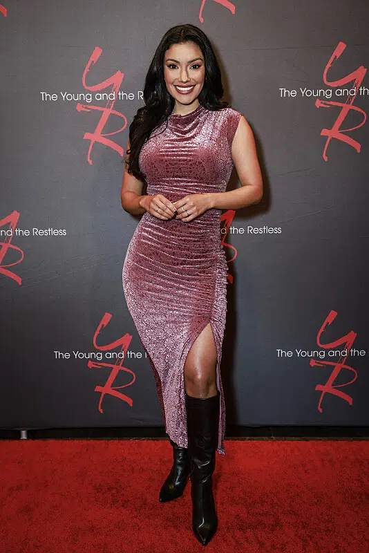Zuleyka Silver The Young and the Restless 13,000th Episode