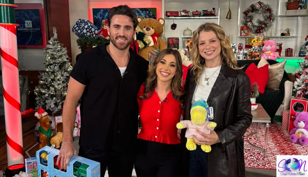 Conner Floyd & Allison Lanier Support the CHiPs For Kids Toy Drive