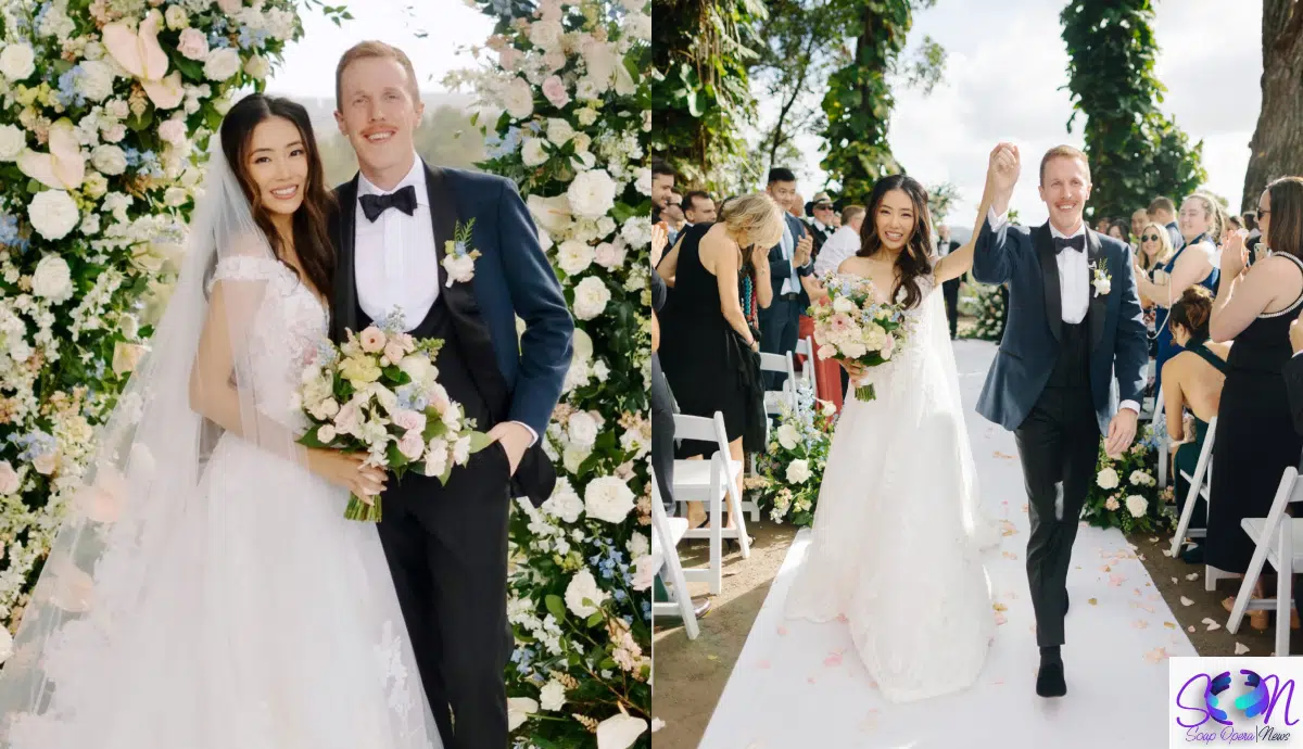Photos: Y&R Alum Kelsey Wang and Max Gordon's November Wedding