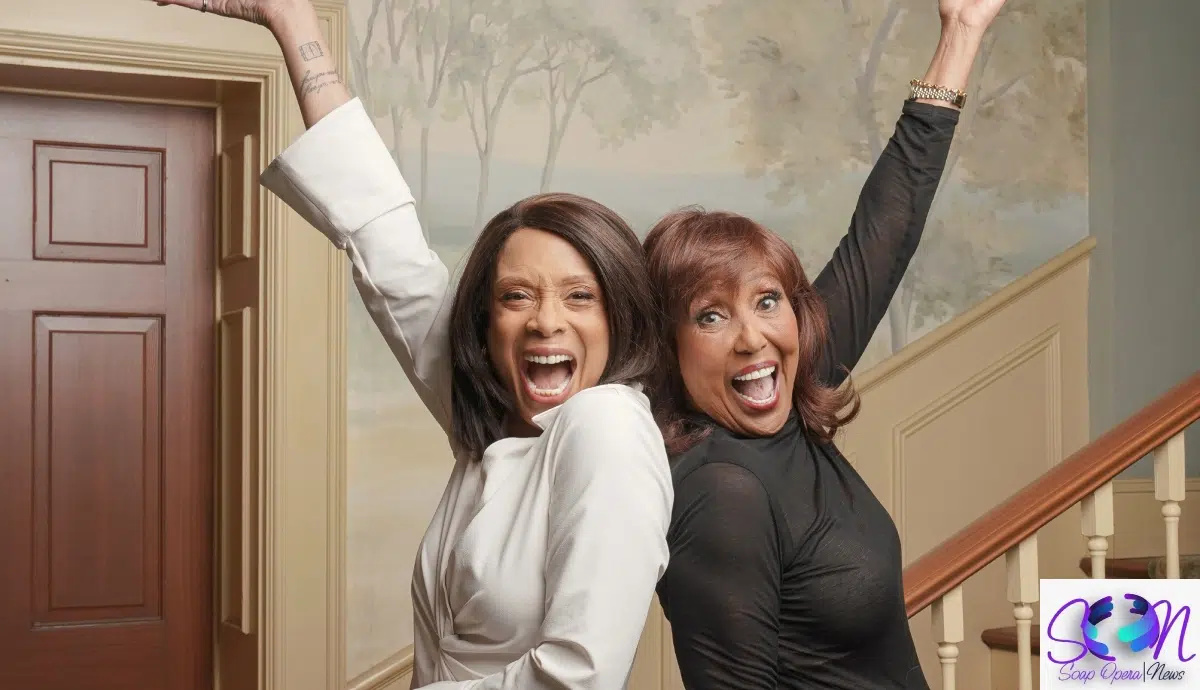 Telma Hopkins reunites with Valarie Pettiford on The Young and the Restless Half & Half