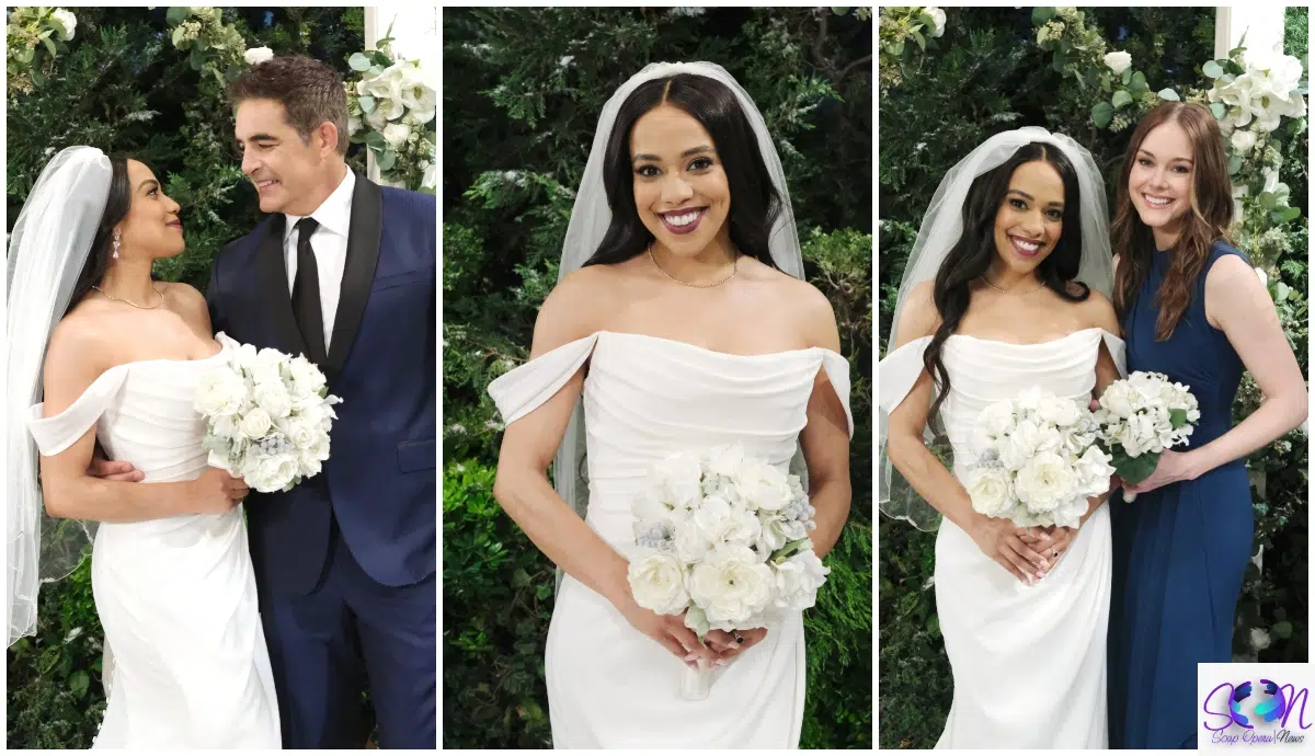 BTS Photos of Rafe and Jada’s Wedding on Days of our Lives