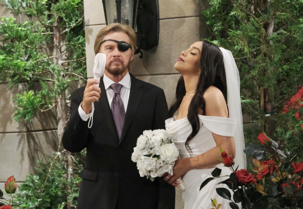 Behind the scenes wedding photos Days of our Lives Jada and Rafe Stephen Nichols