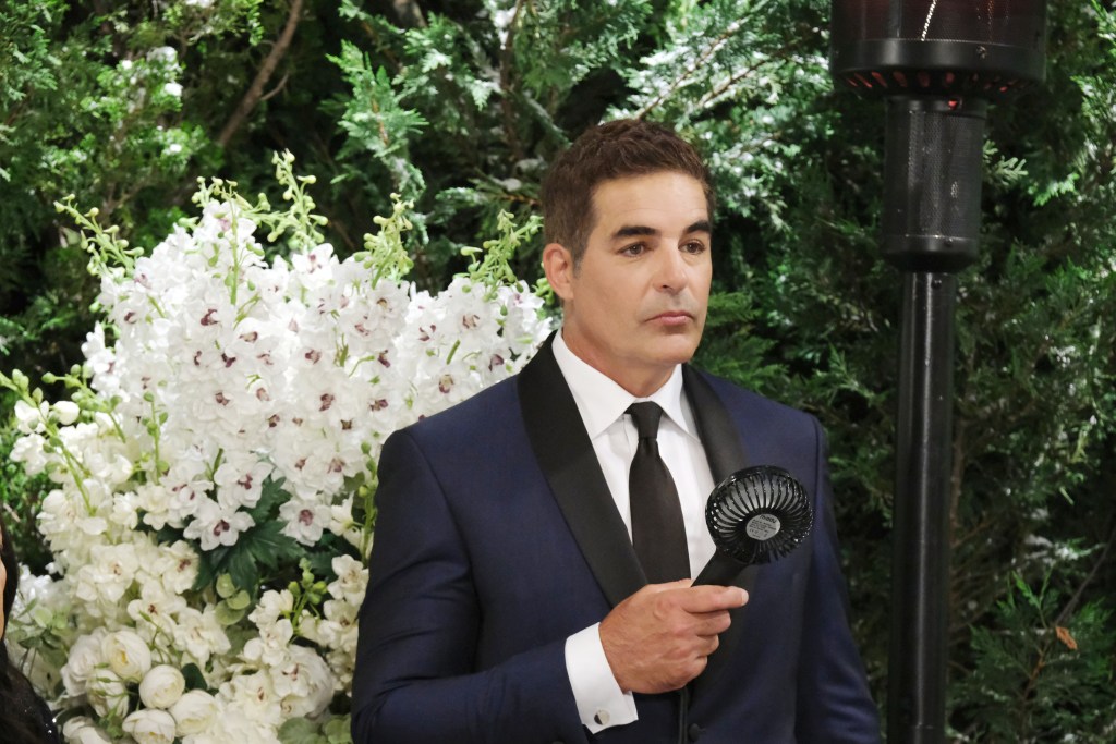 Behind the scenes wedding photos Days of our Lives Jada and Rafe Galen Gering