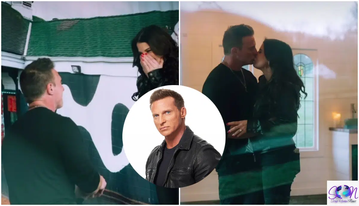 Steve Burton and Michelle Lundstrom Are Engaged!