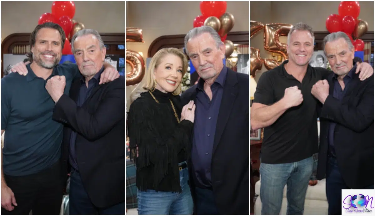 Y&R Hosts On-Set Celebration for Eric Braeden (Photos)