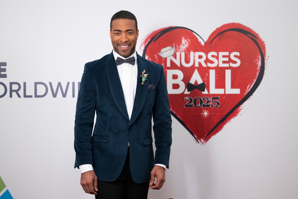 Sawandi Wilson as Isaiah at the 2025 Nurses Ball on General Hospital