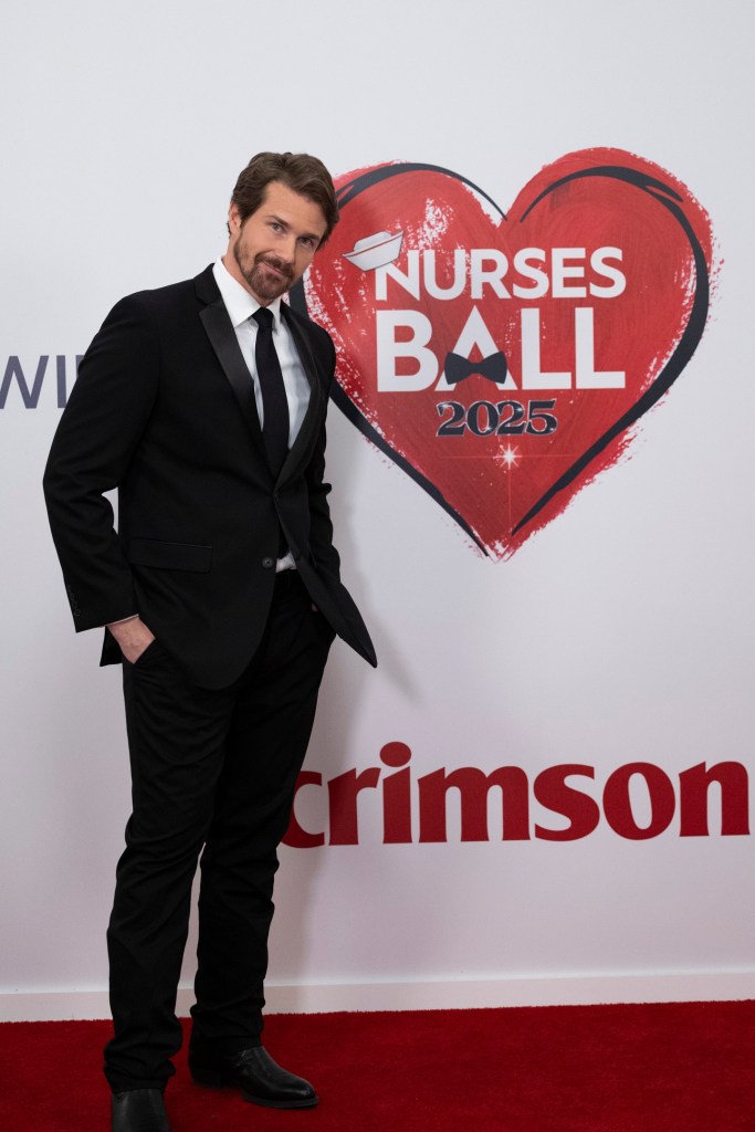 Josh Kelly as Cody at the 2025 Nurses Ball on General Hospital