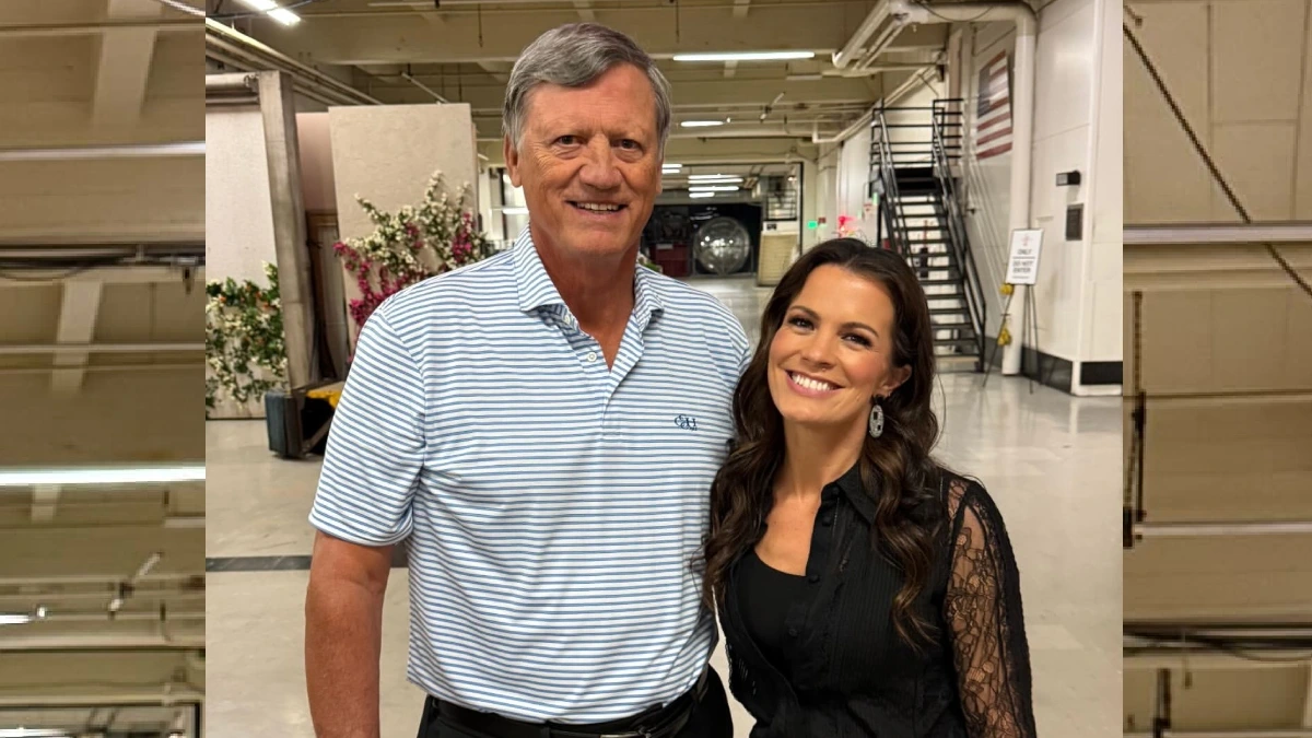 Y&R’s Melissa Claire Egan Takes Her Dad to Work