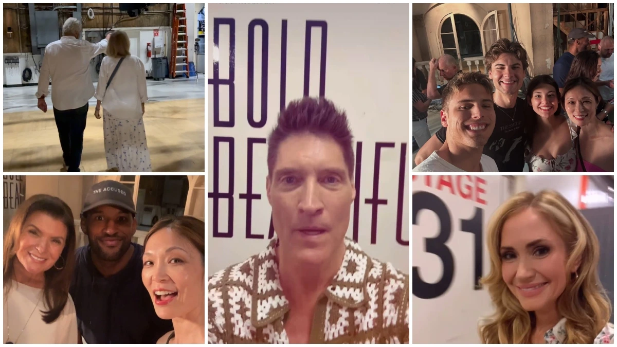 Bold an Beautiful Cast Says Goodbye to the Studio Where It All Began
