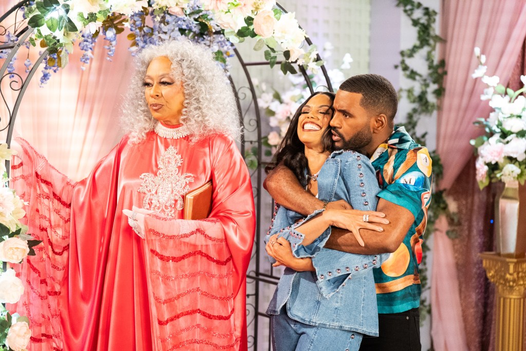 Fake Anita Dani and Andre wedding on Beyond the Gates