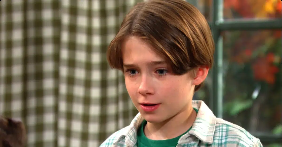 Performer of the Week: Cary Christopher as Thomas on Days of Our Lives