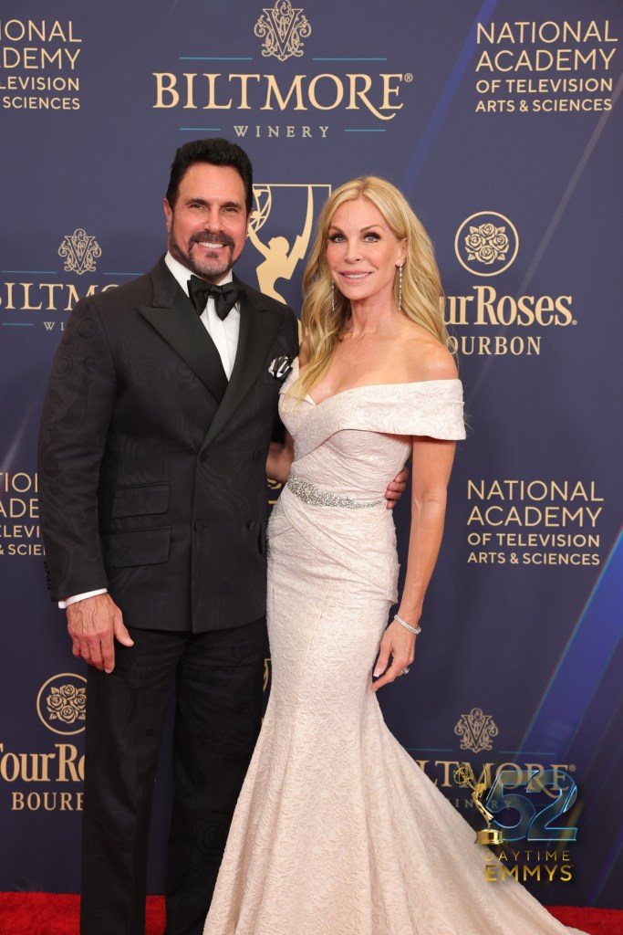 Don Diamont, Cindy Ambuehl at the 2025 Daytime Emmys