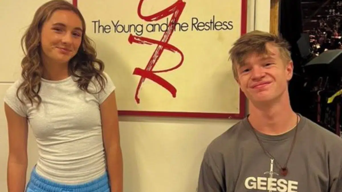 Paxton Mishkind & Sienna Mercuri Return to Young and the Restless