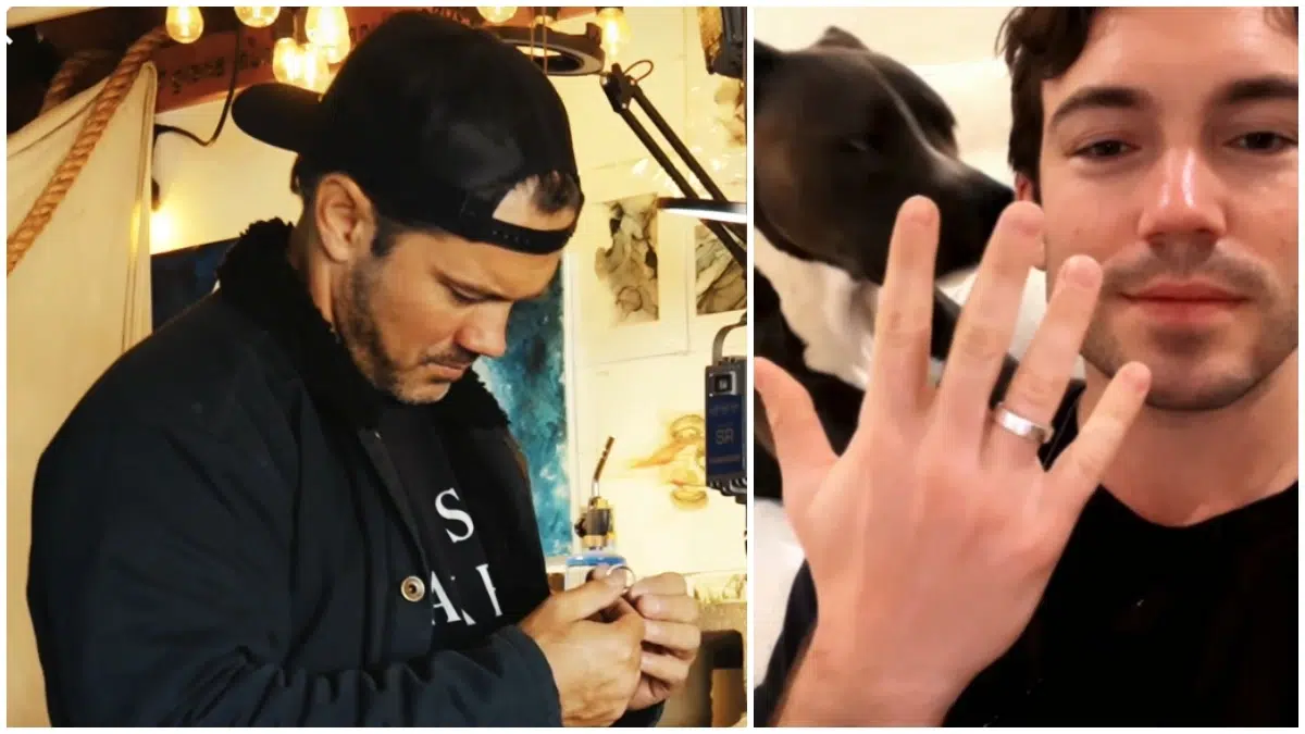 Ryan Paevey Made This Stunning Ring for Rory Gibson—See It Here