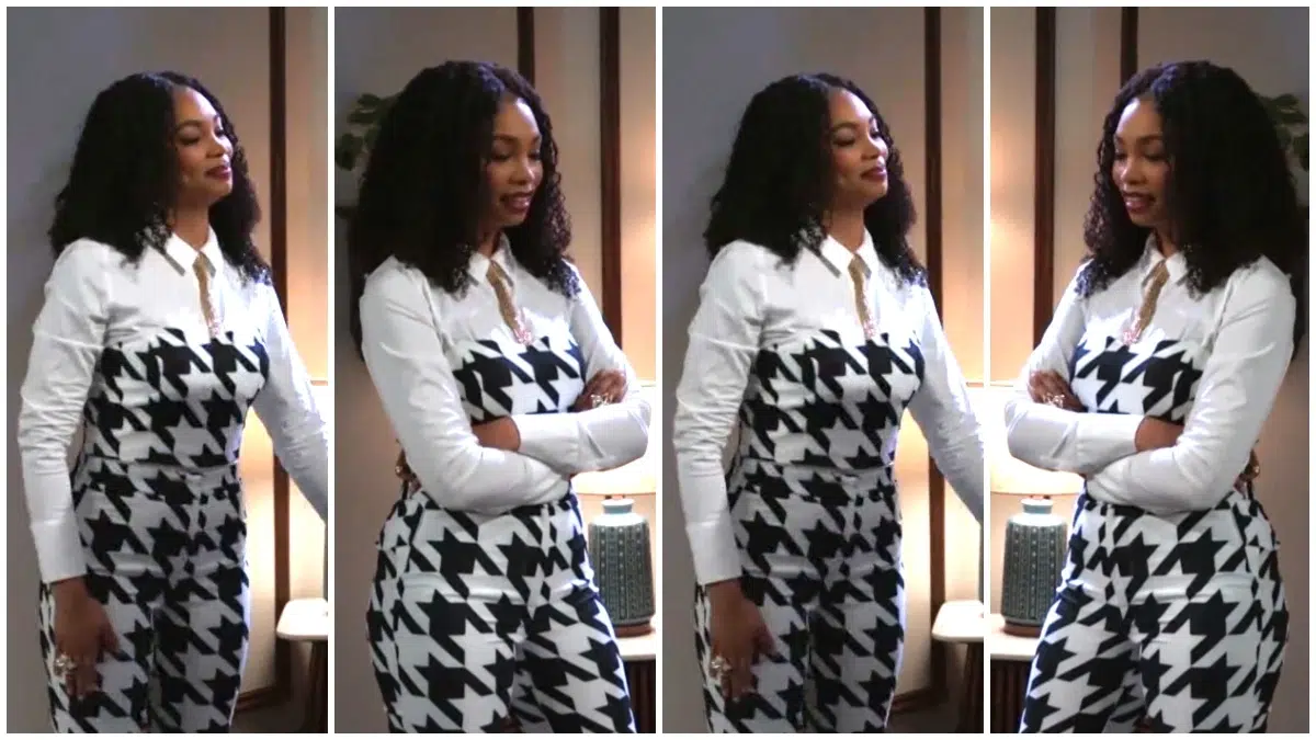 Look of the Week: RhonniRose Mantilla’s Stunning Houndstooth Style