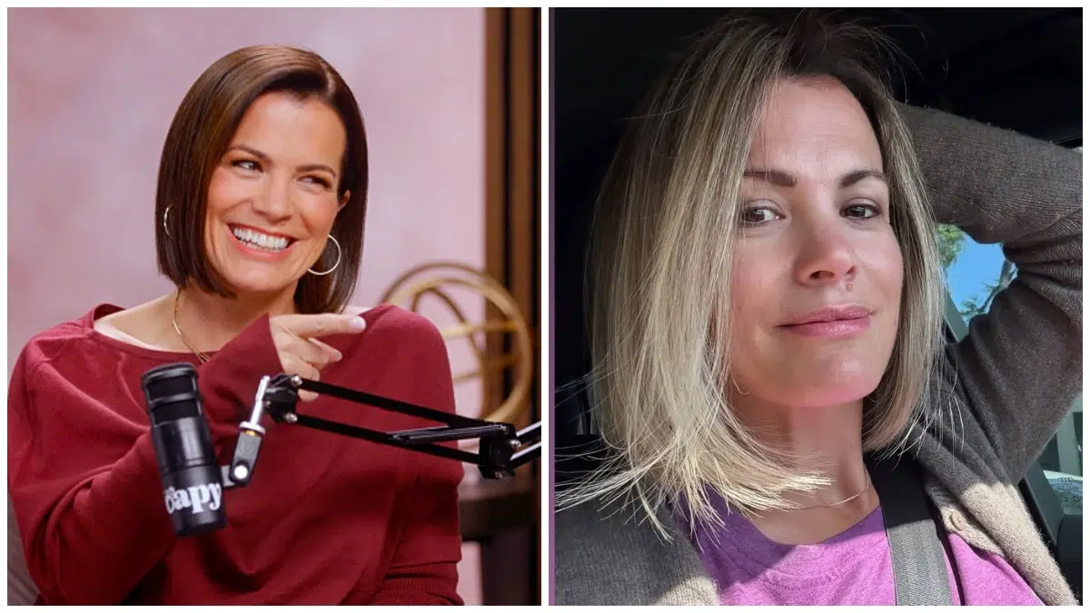 melissa claire egan blonde bob