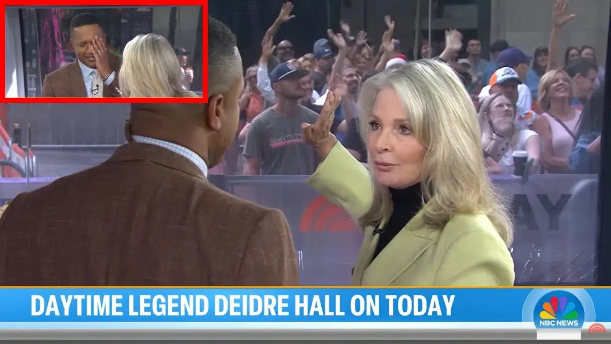 Days of Our Lives Legend Deidre Hall Slaps Craig Melvin on TODAY
