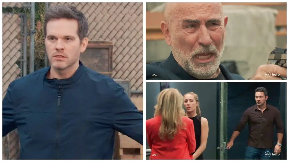 General Hospital Spoilers in Video: Curtis Faces Legal Warfare, While Sidwell Corners Lucas at Gunpoint!