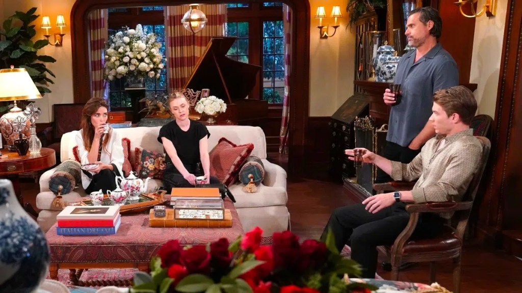 young and the restless spoiler photos with the newmans