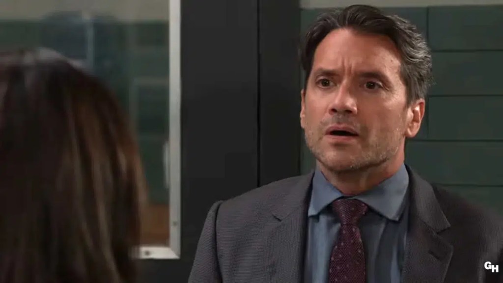 Dante is surprised by Liz on GH