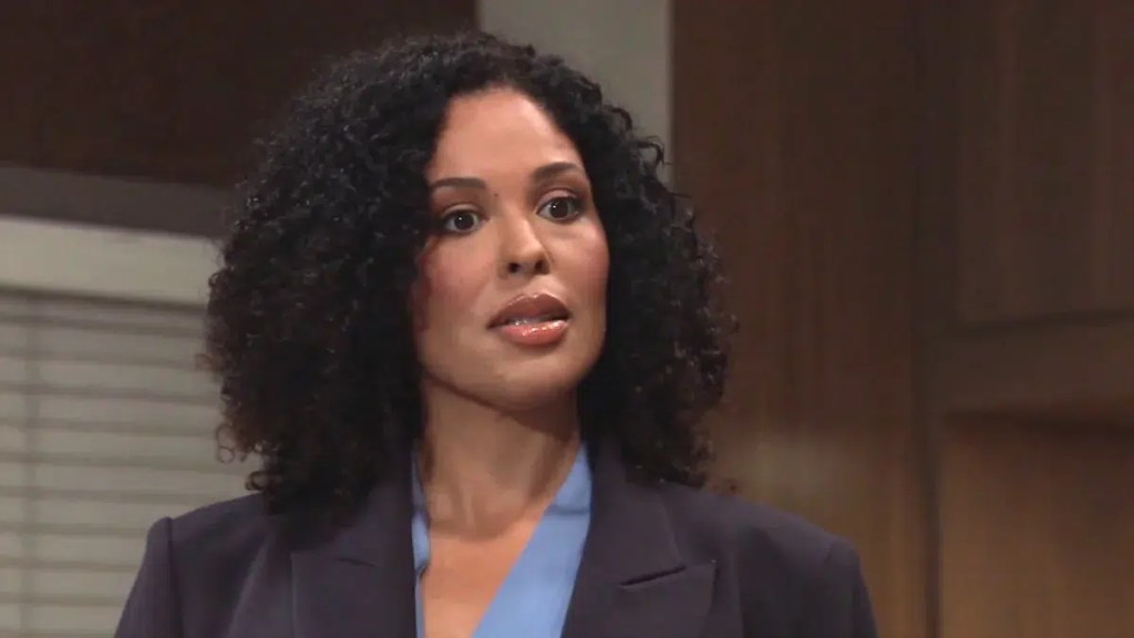 Monet visits Curtis on General Hospital