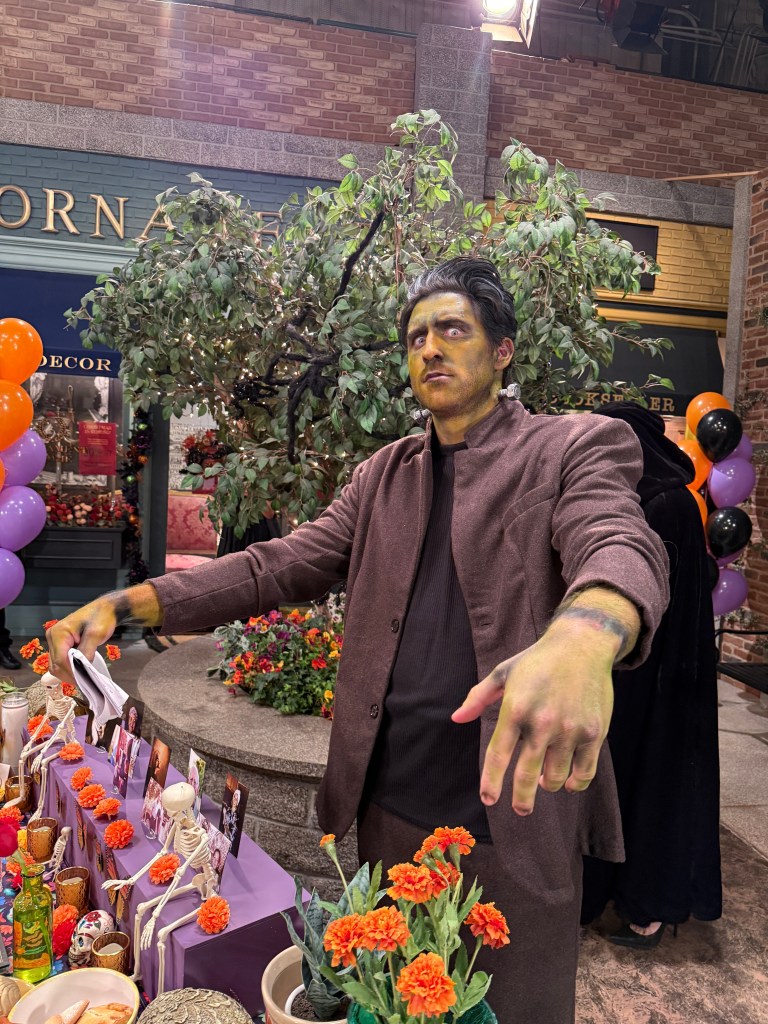 Chad in halloween costume on days of our lives