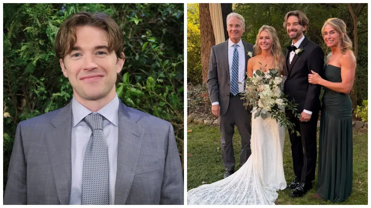 Chandler Massey Marries Stephanie Bennett in Beautiful Backyard Wedding