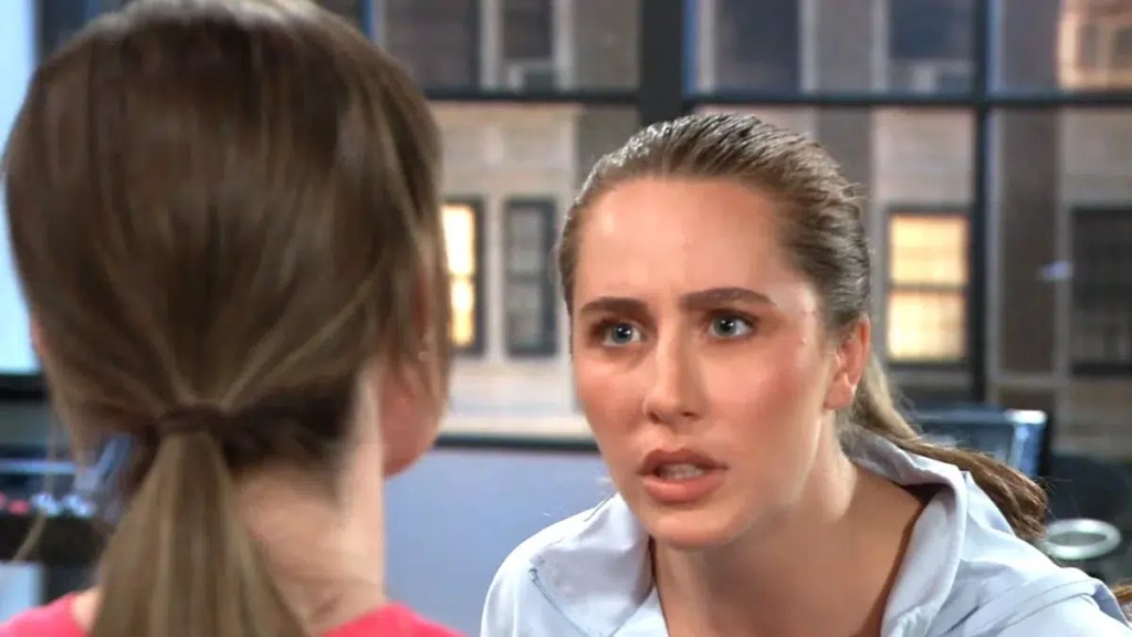 Joss clashes with emma on general hospital