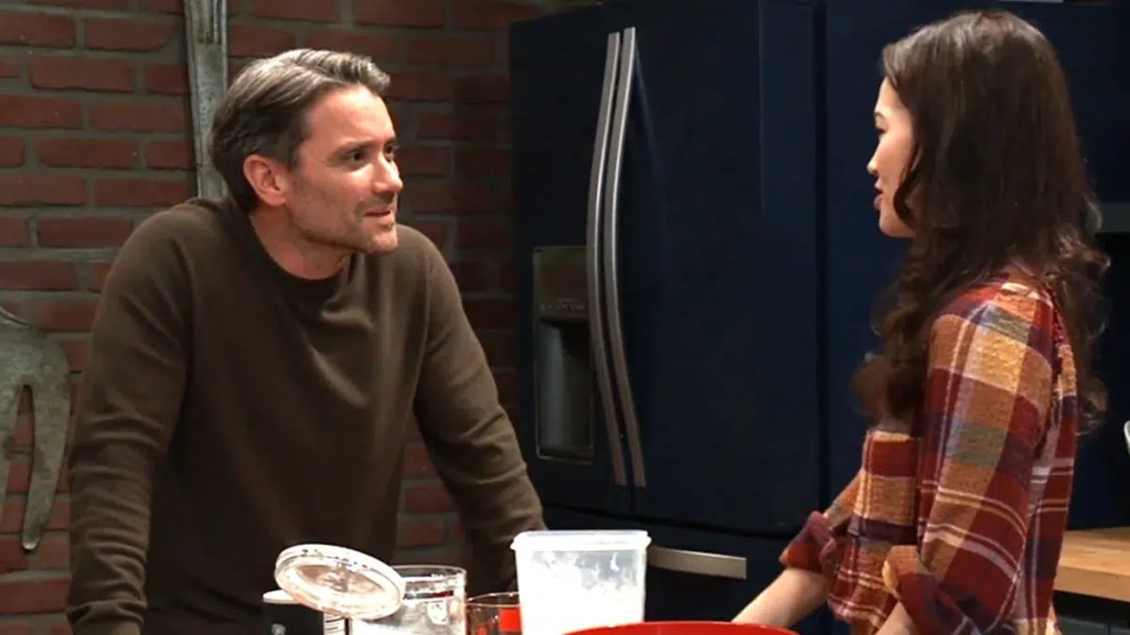 liz and dante baking on general hospital