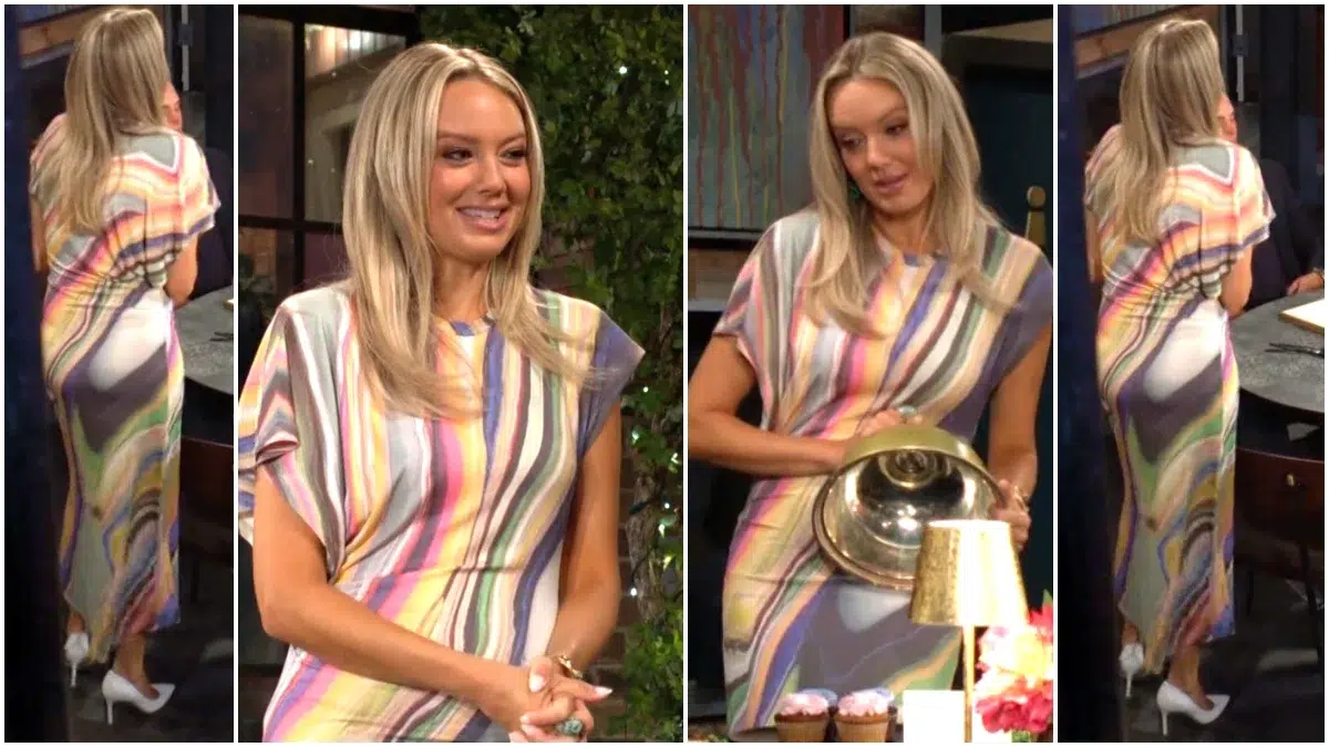 Look of the Week: Melissa Ordway Steals the Scene as Abby in a Rainbow Dress on The Young and the Restless