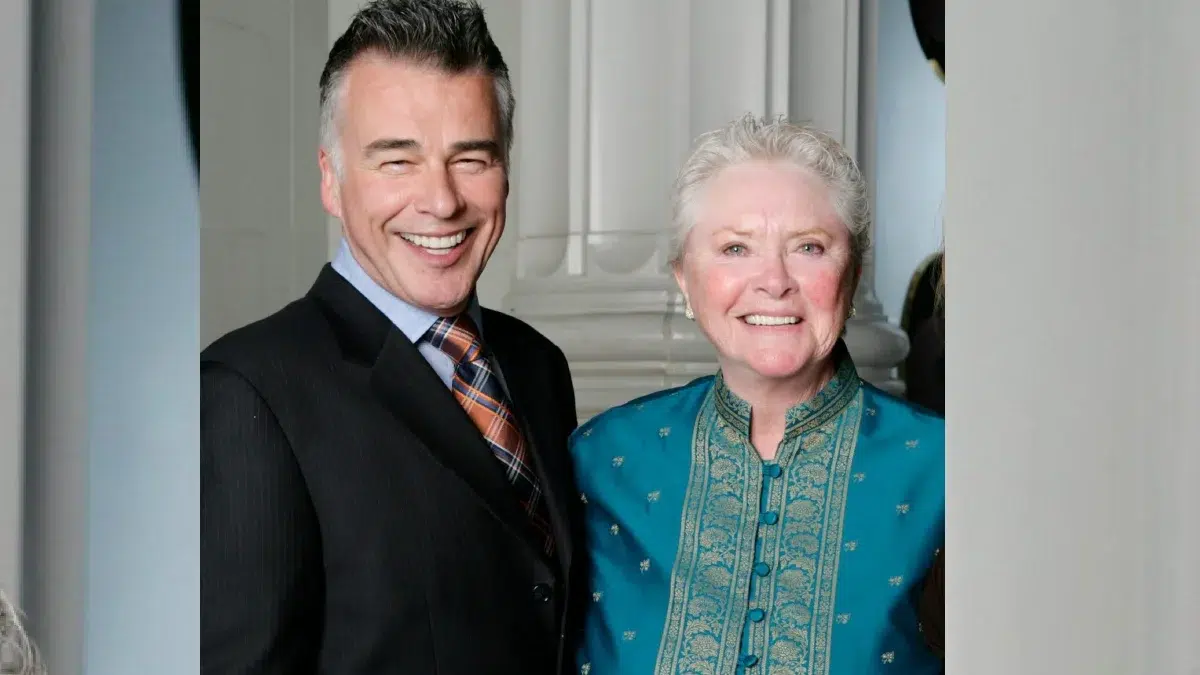 Susan Flannery Visits The Bold and the Beautiful Set With Ian Buchanan